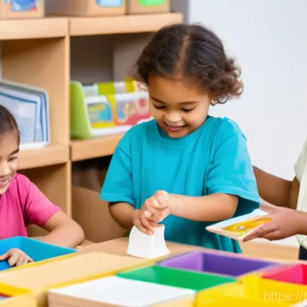 유아교육지도사로서 필요한 교육 자료 정리법 - **Prompt 1: Collaborative Classroom Cleanup**
"A bright, spacious preschool classroom filled wit...