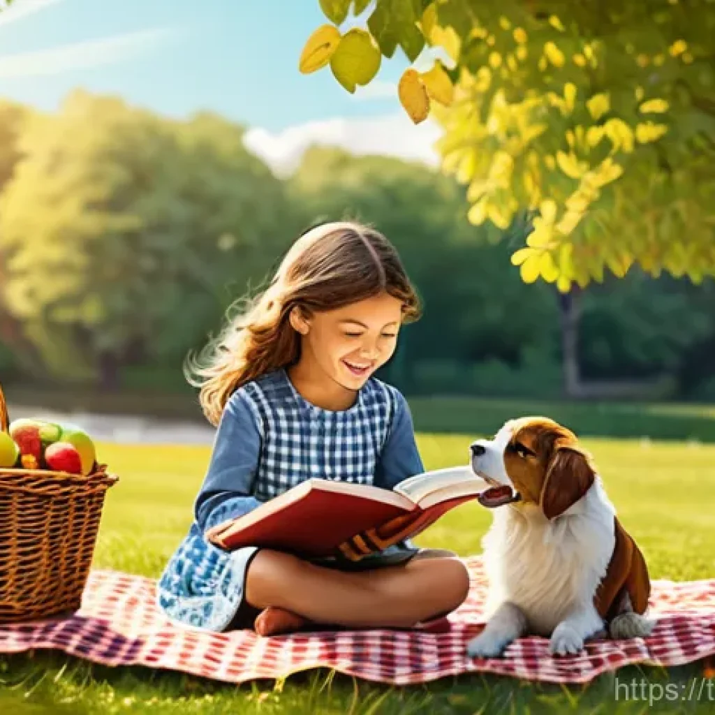 유아교육지도사 자격증 공부 중 놓치기 쉬운 것 - **Prompt 1: "A tranquil outdoor scene featuring a family enjoying a picnic in a sun-dappled park. Th...