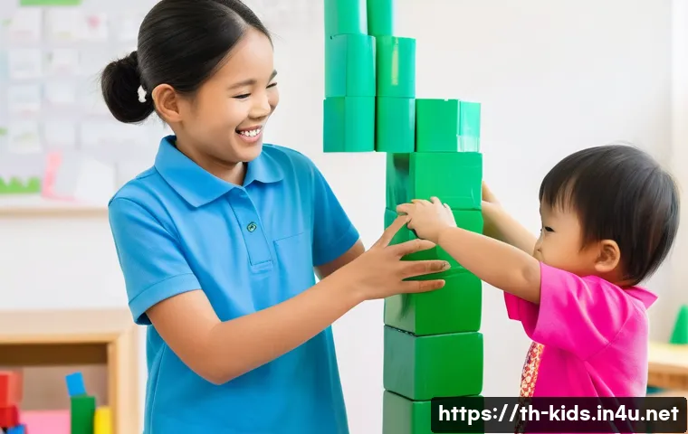 유아교육지도사 자격증 시험의 최신 정보 - **Prompt:** A group of diverse Thai preschool children, aged 3-5, are joyfully engaged in a bright, ...